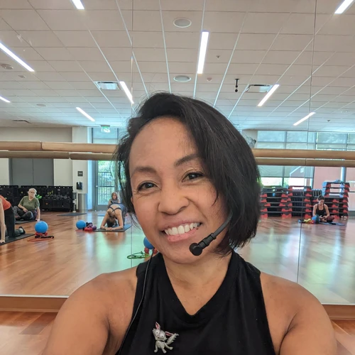 Gigi Corkett teaching a class
